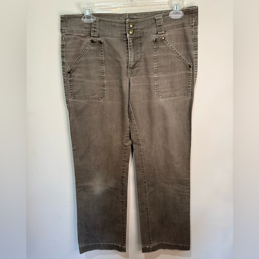 Kuhl Hiking Pants - Faded Gray Denim Sz 8